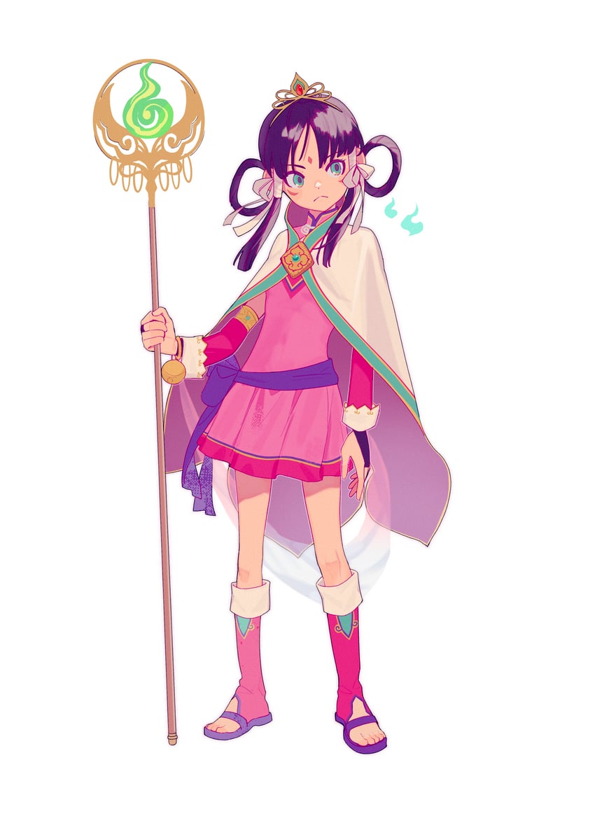 rayfa padma khura'in (ace attorney and 1 more) drawn by habu_(seiho_1334)