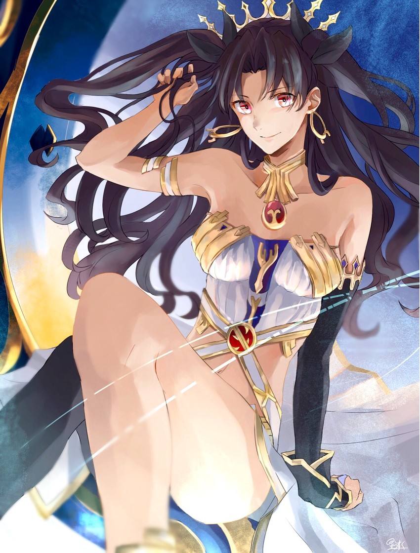 ishtar (fate and 1 more) drawn by hoshi_rasuku