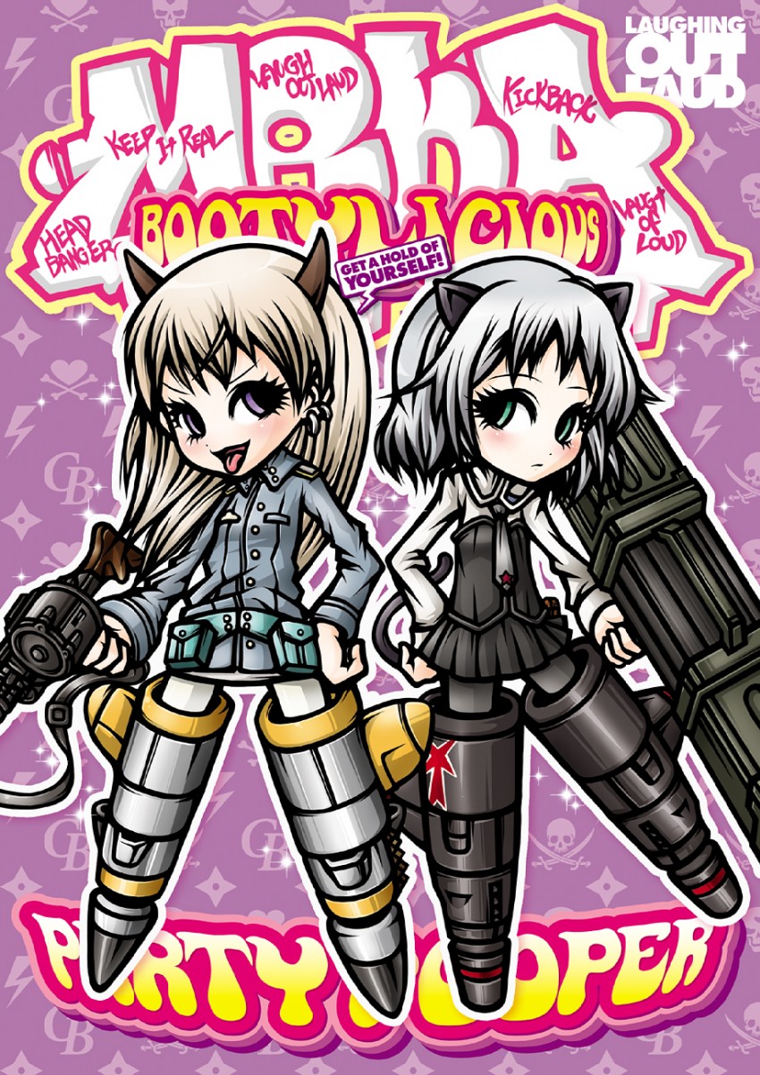 sanya v. litvyak and eila ilmatar juutilainen (world witches series and 1 more) drawn by project.c.k.