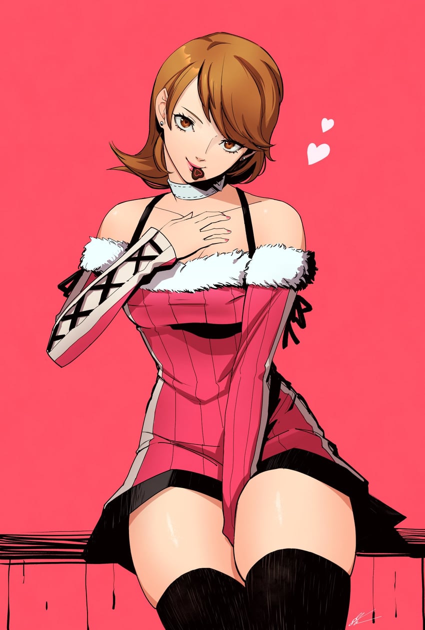 takeba yukari (persona and 2 more) drawn by eightyfourart