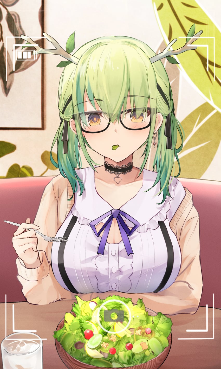 ceres fauna (hololive and 1 more) drawn by shuuzo3