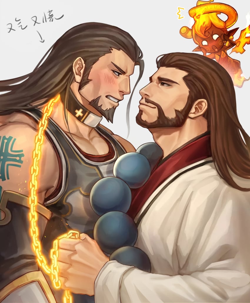 male priest, monk, and exorcist (dungeon and fighter) drawn by sdz_(inazuma)