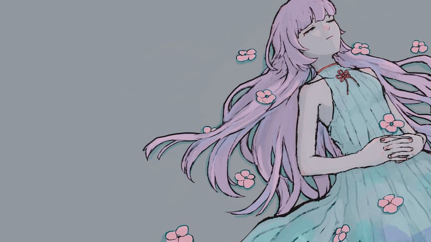 oda nobuhime (project upd8 and 1 more) drawn by onobane