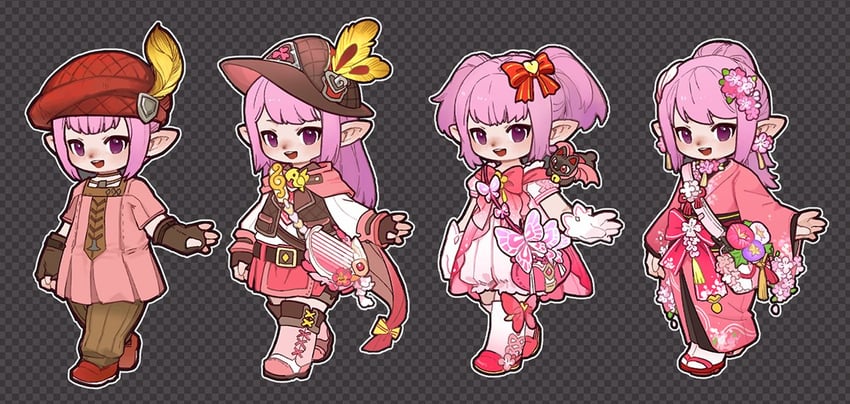 tataru taru (final fantasy and 1 more) drawn by flaw_eight