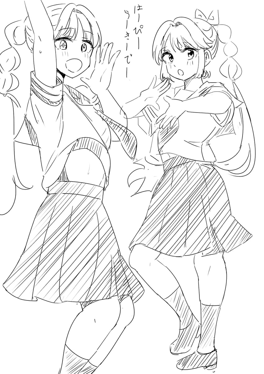 anyoji hime (love live! and 1 more) drawn by ereka