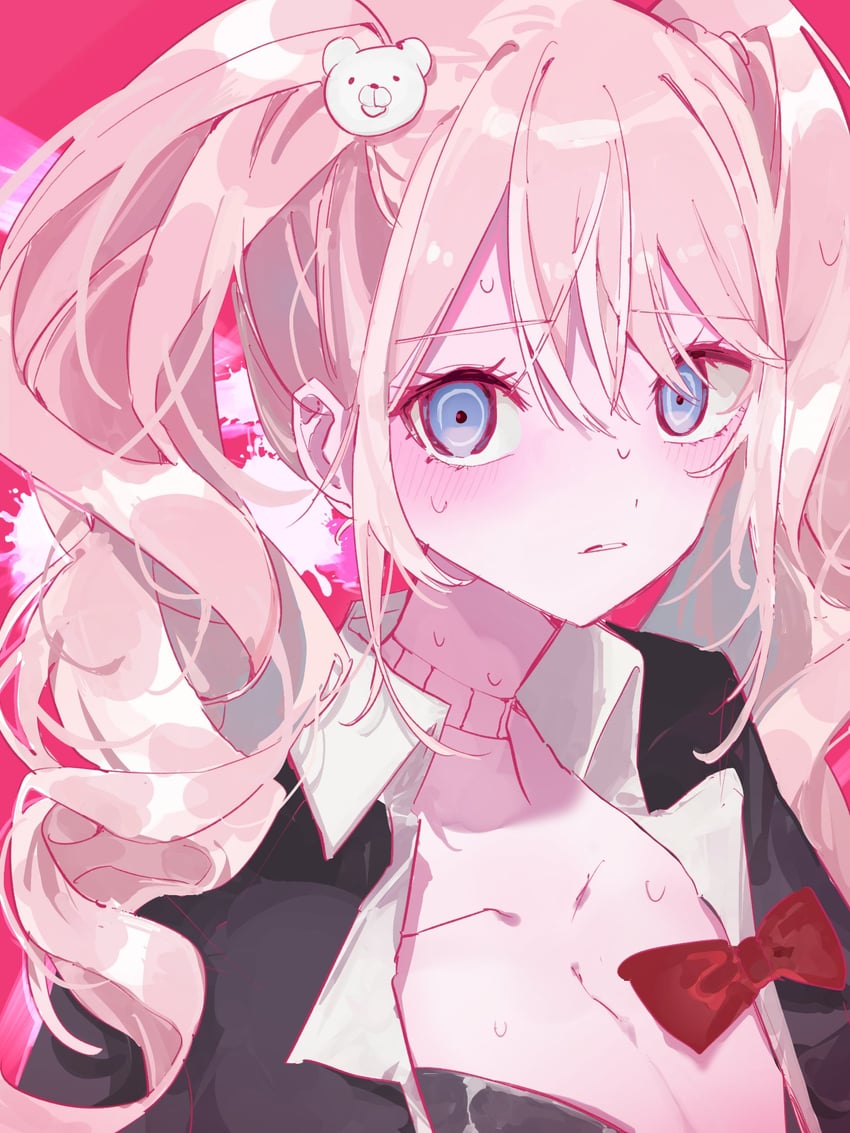 enoshima junko (danganronpa and 1 more) drawn by bihuloa