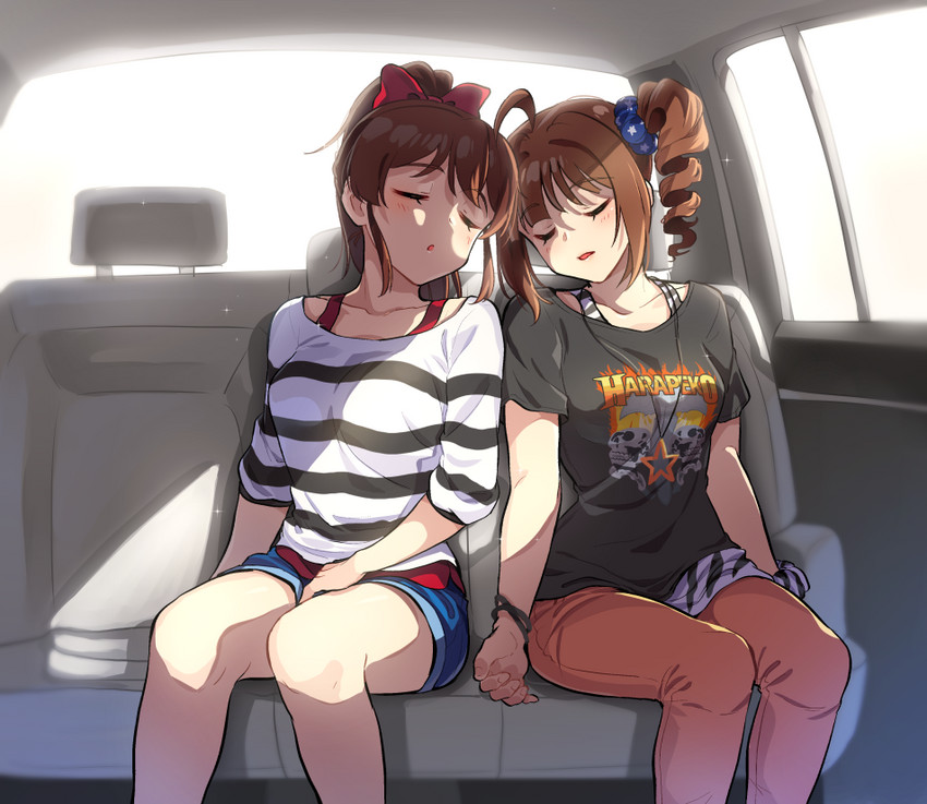 yokoyama nao and satake minako (idolmaster and 1 more) drawn by kamille_(vcx68)