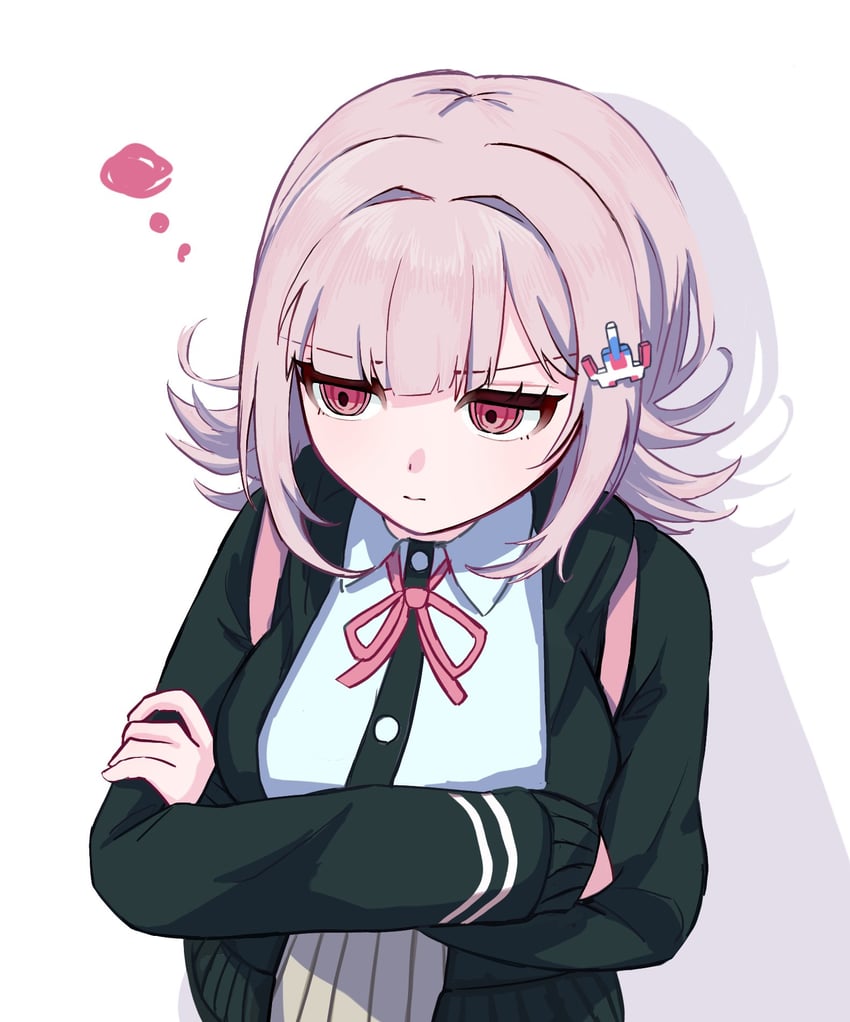 nanami chiaki (danganronpa and 1 more) drawn by nia_(nya_nanjr)