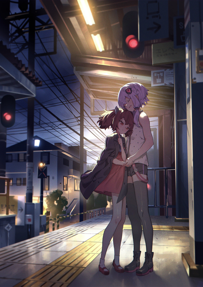 yuzuki yukari and touhoku kiritan (vocaloid and 2 more) drawn by yamamomo_(plank)