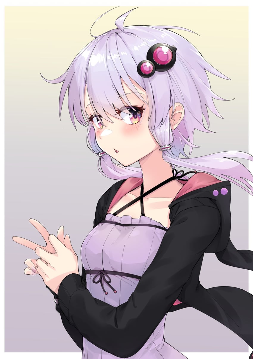 yuzuki yukari (vocaloid and 1 more) drawn by zooanime