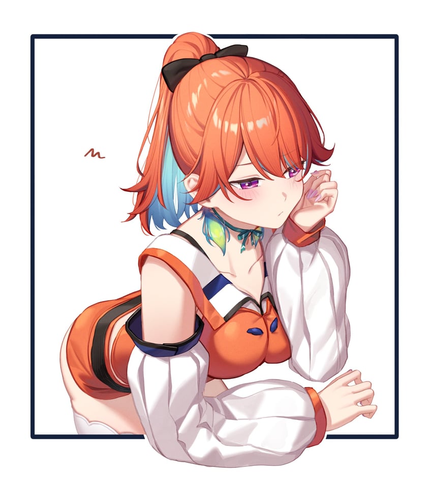 takanashi kiara (hololive and 1 more) drawn by resu_desu