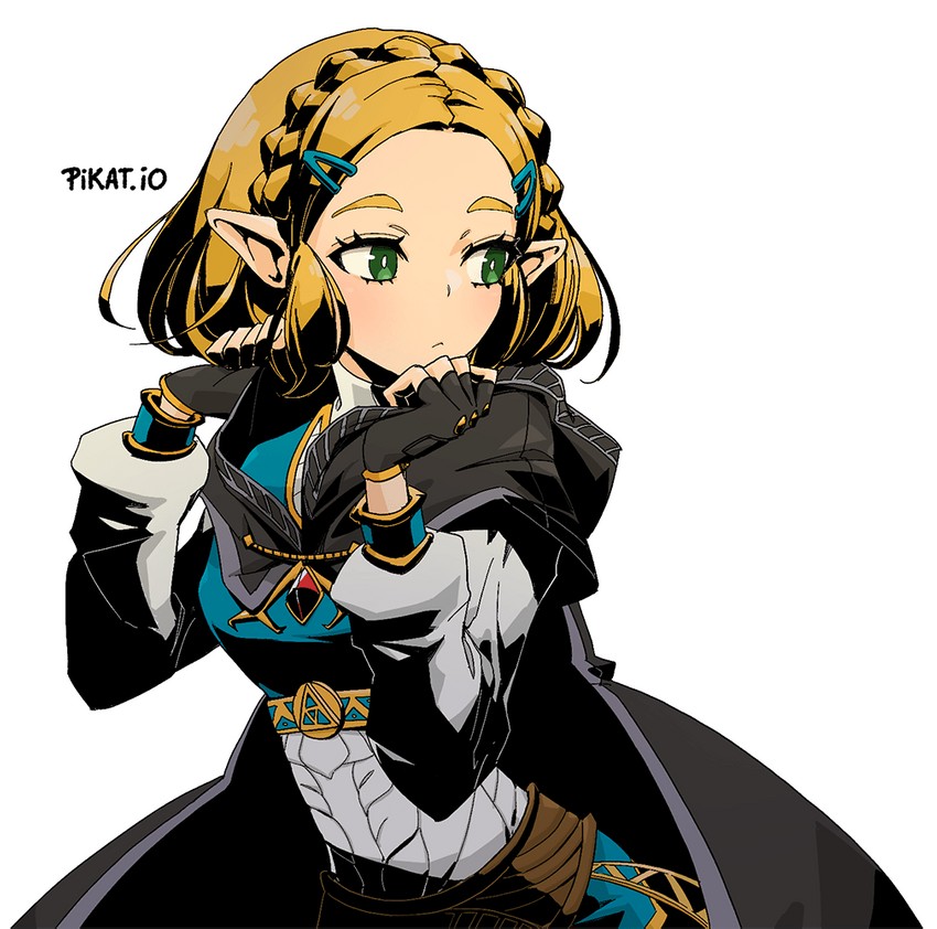 princess zelda (the legend of zelda and 1 more) drawn by pikat