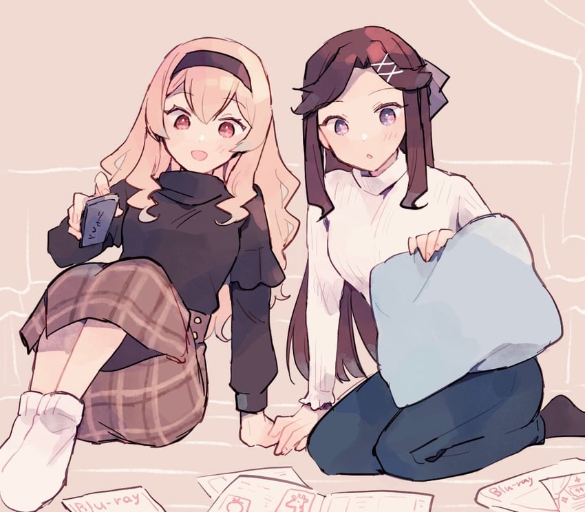 saijou claudine and tendou maya (shoujo kageki revue starlight) drawn by wato_(ko)
