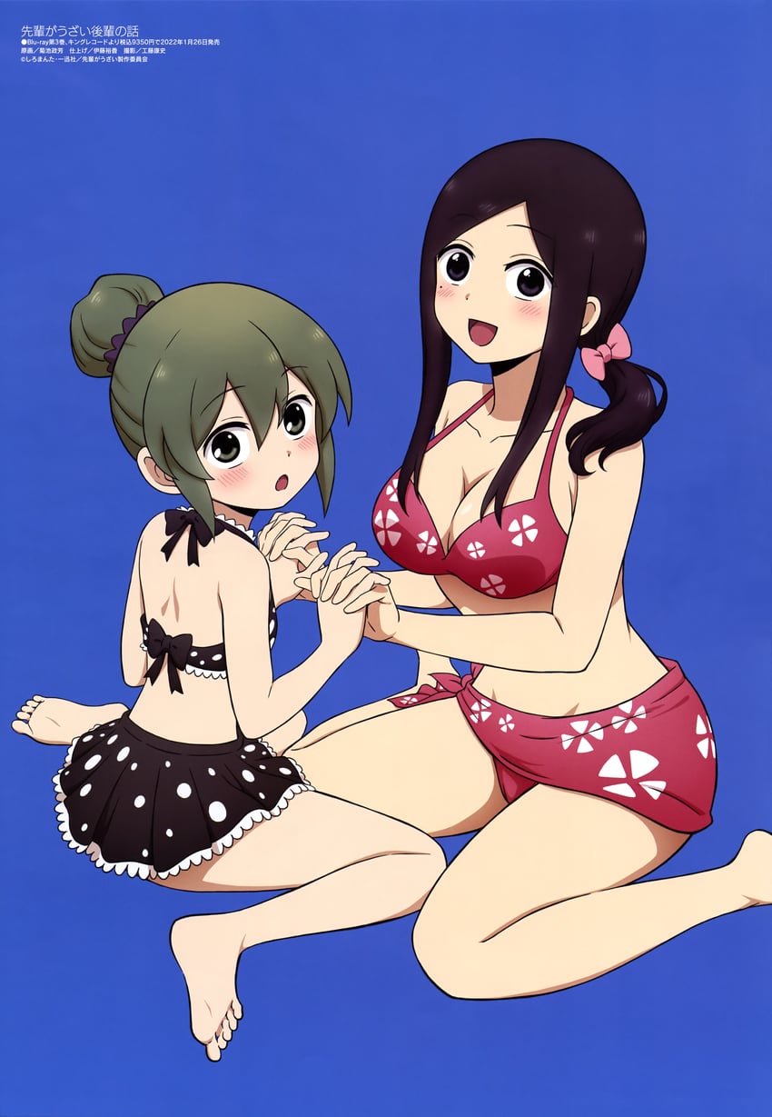igarashi futaba and sakurai touko (megami magazine and 1 more) drawn by kikuchi_masayoshi