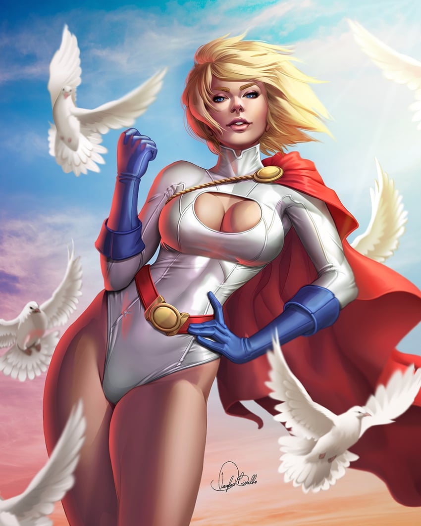 power girl (dc comics) drawn by douglas_bicalho