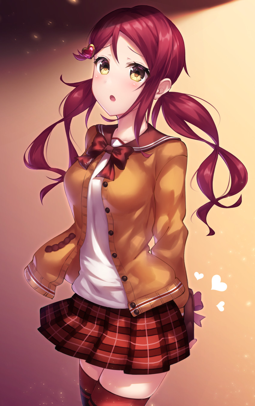 sakurauchi riko (love live! and 2 more) drawn by kyouou_ena