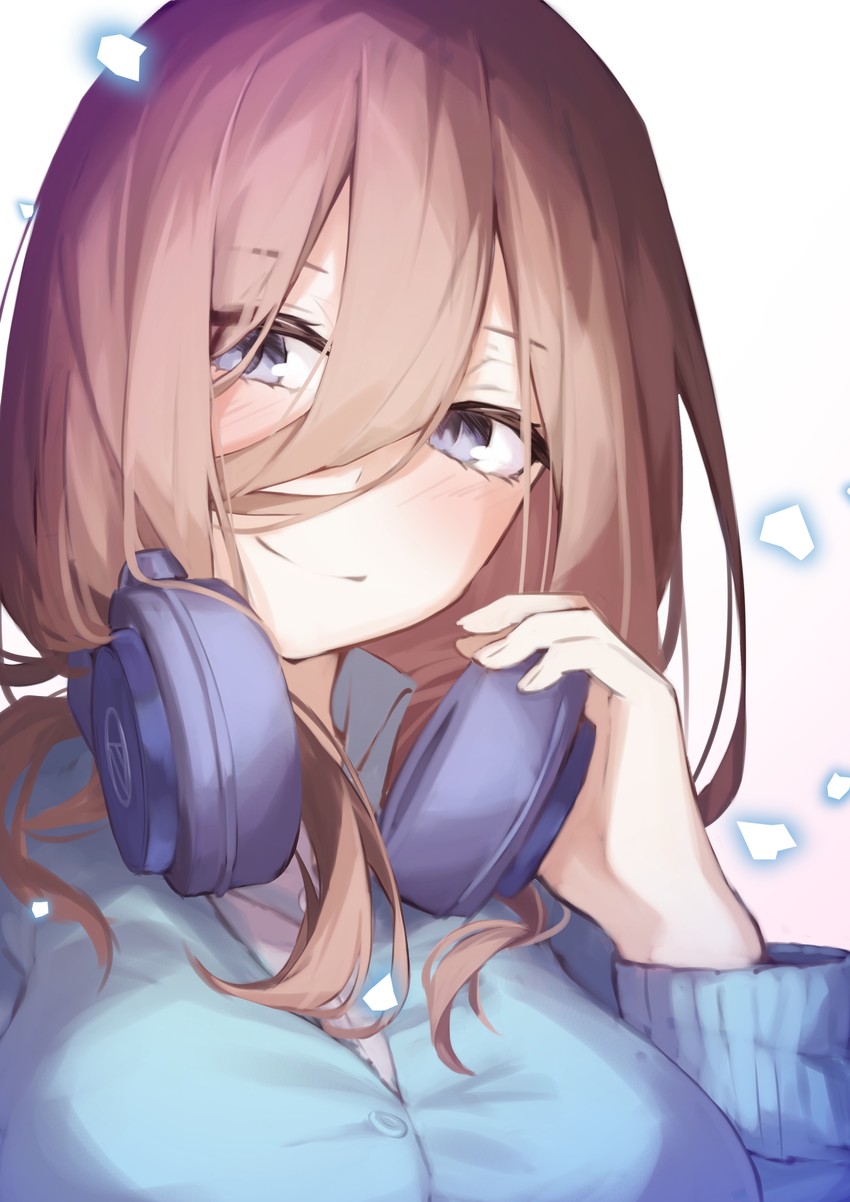 nakano miku (go-toubun no hanayome) drawn by koki_1009