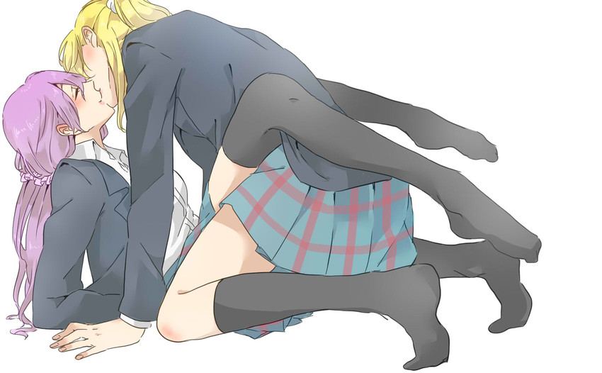 tojo nozomi and ayase eli (love live! and 1 more) drawn by kashikaze