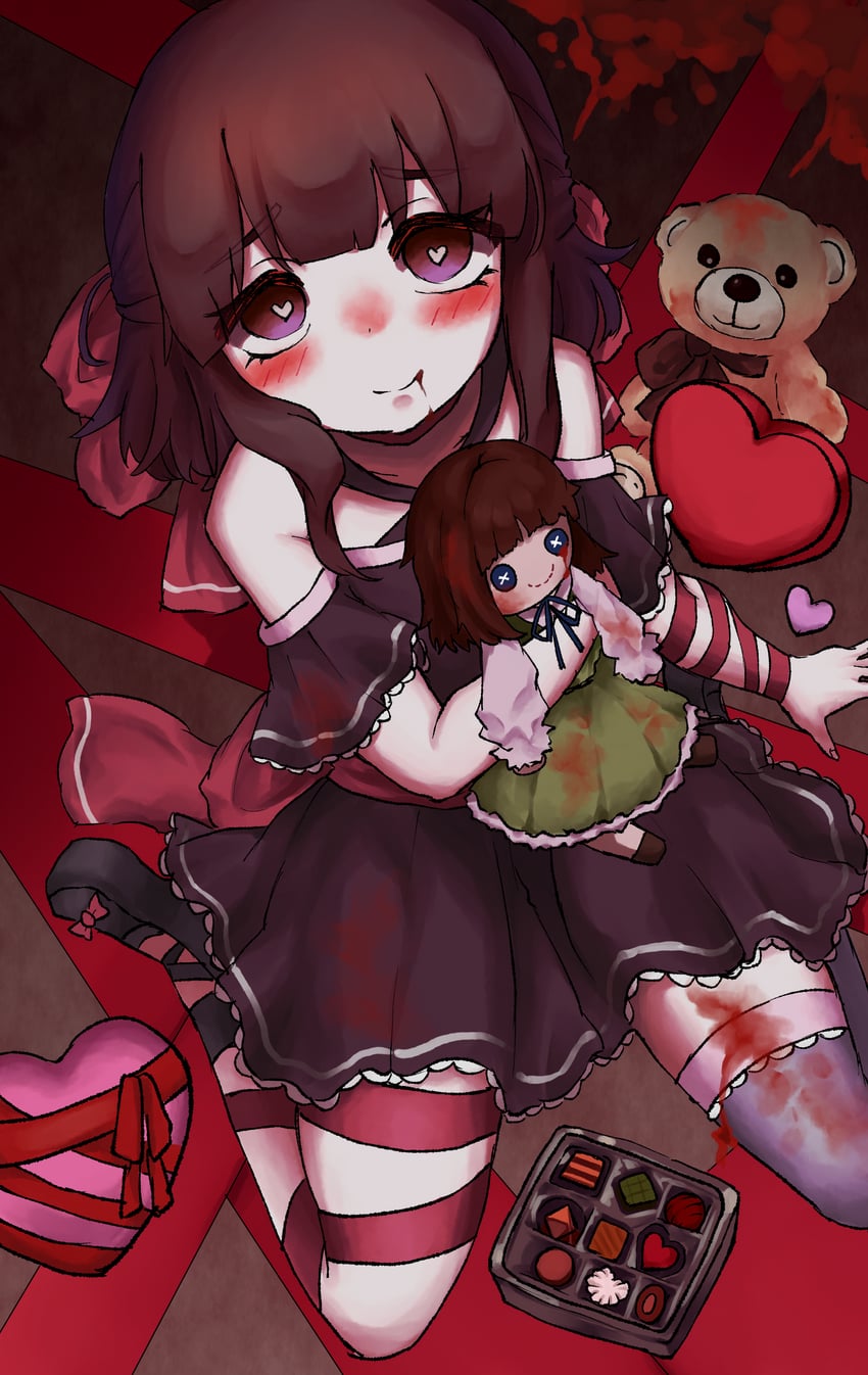 fallenshadow (indie virtual youtuber) drawn by nogui34