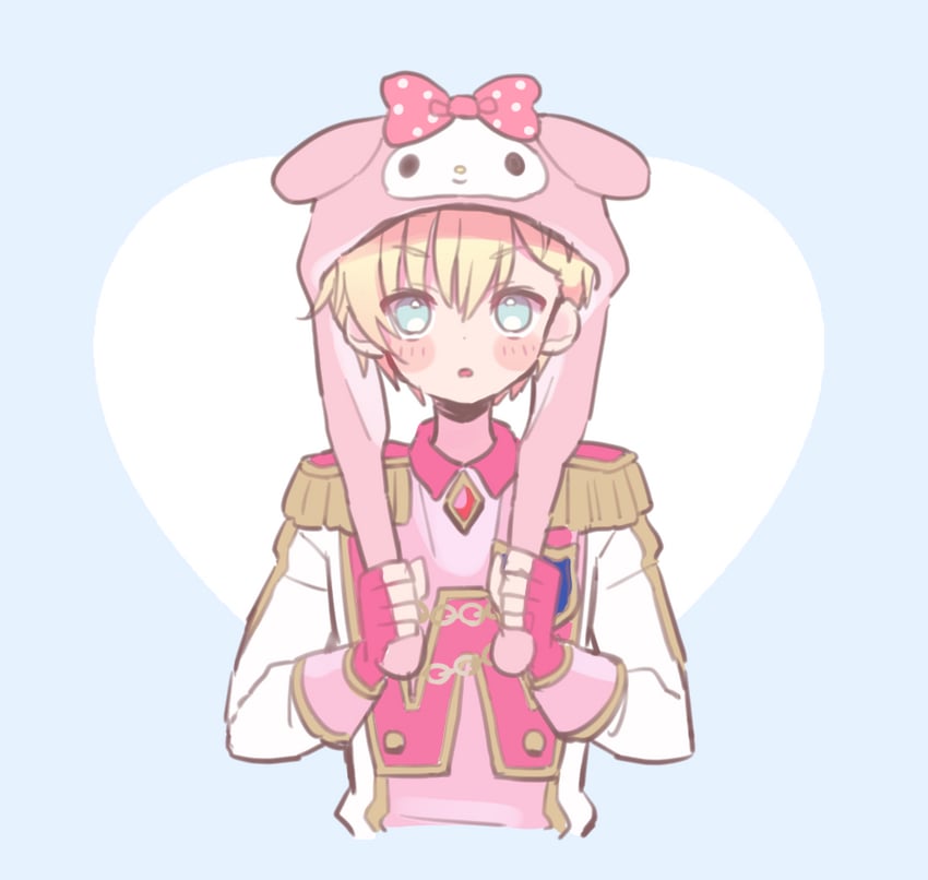 my melody and yumekawa shogo (pretty series and 4 more) drawn by hoshikuzu_(pinkholic)