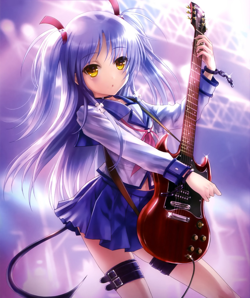 tachibana kanade and yui (angel beats!) drawn by goto_p