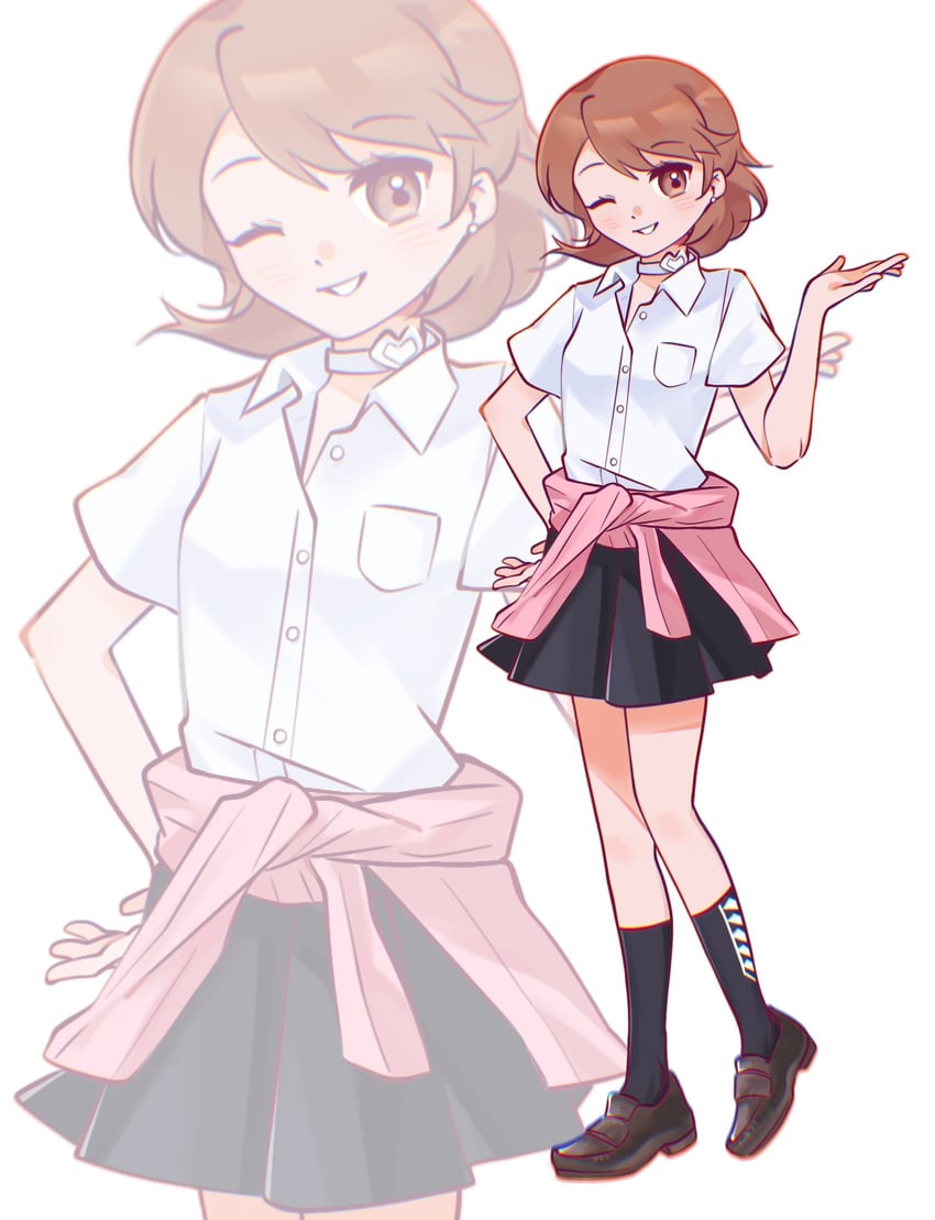 takeba yukari (persona and 1 more) drawn by imochigogogo