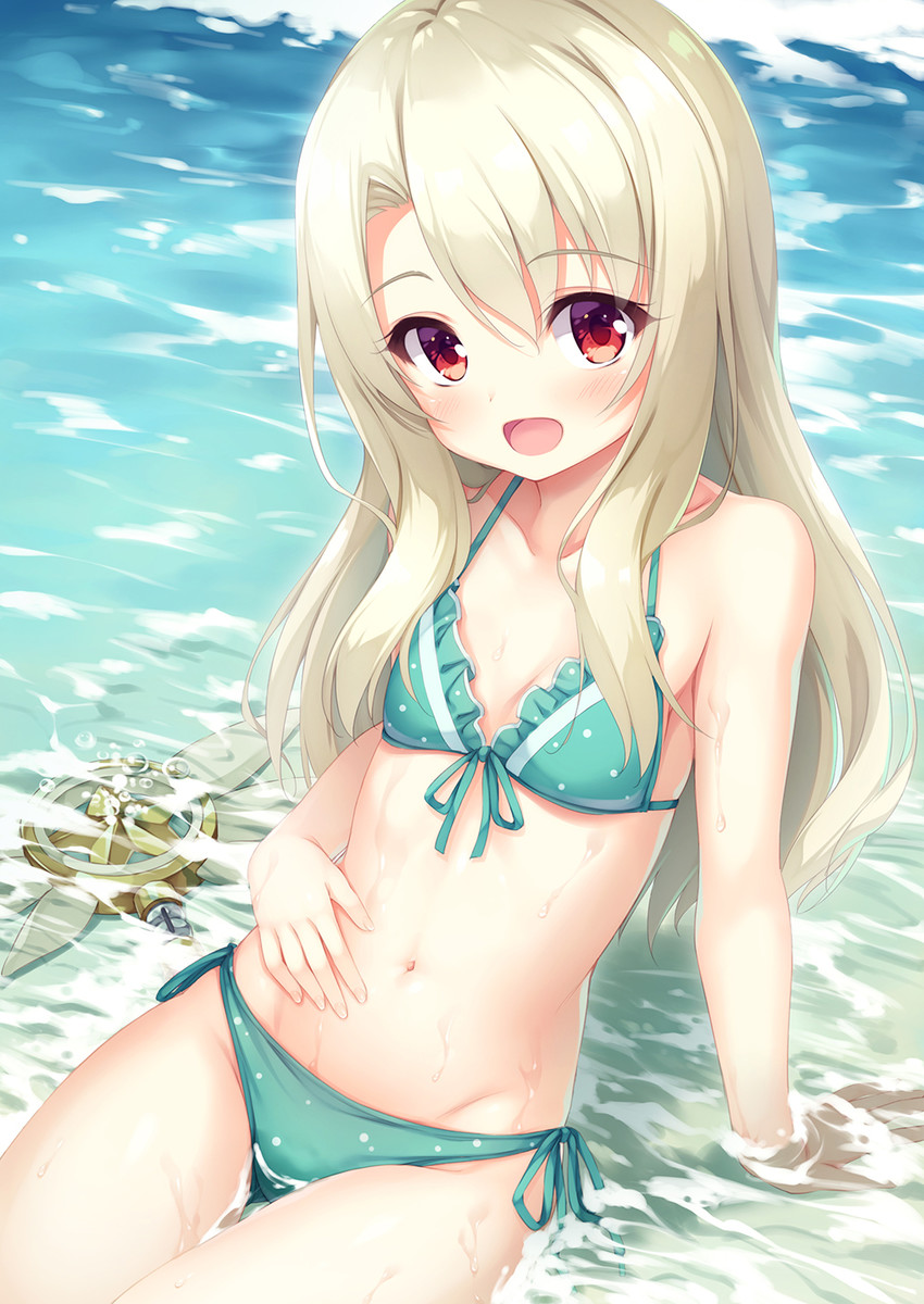 illyasviel von einzbern and magical ruby (fate and 1 more) drawn by tomifumi