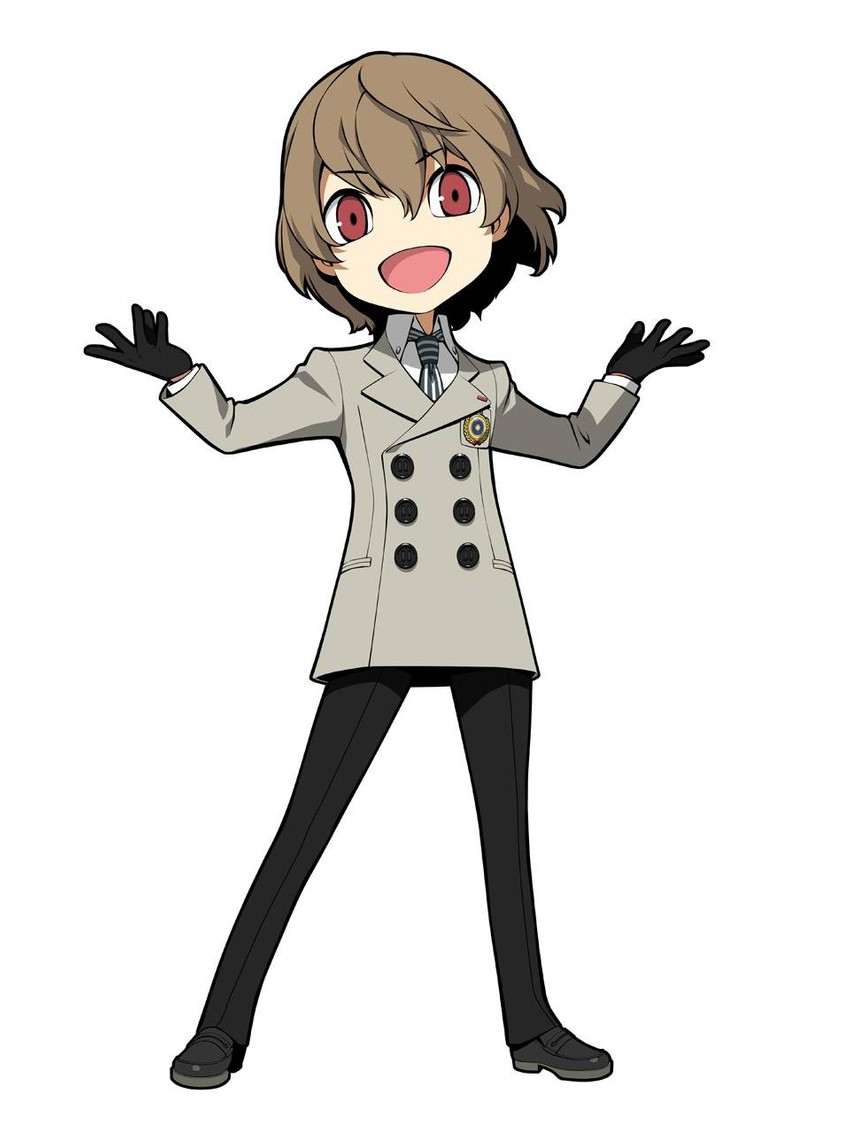akechi gorou (persona and 3 more) drawn by oribe_hanako