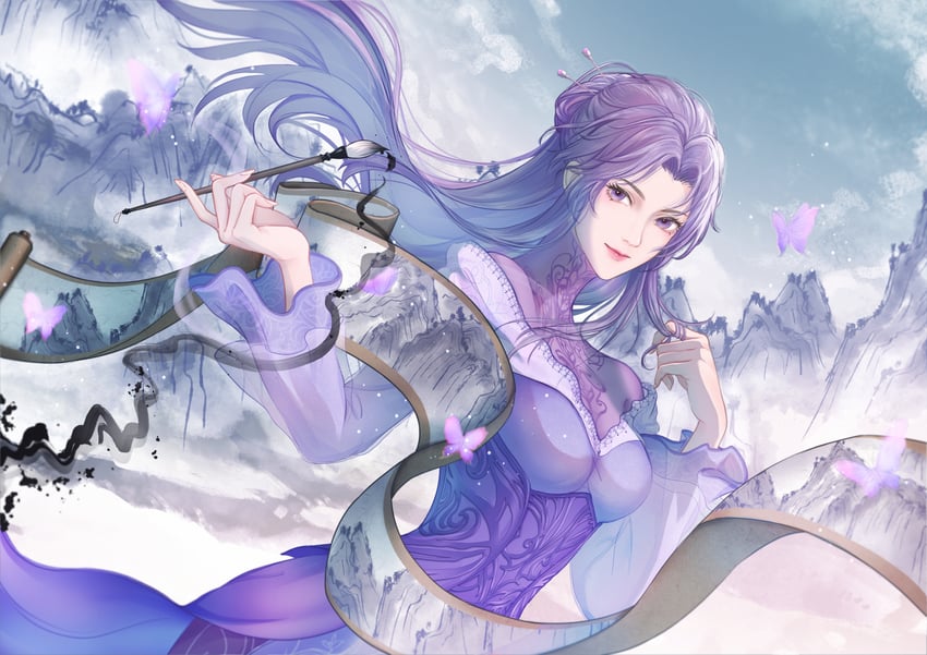 zi nu (qinshi mingyue) drawn by zi_nu_zhuye_jun