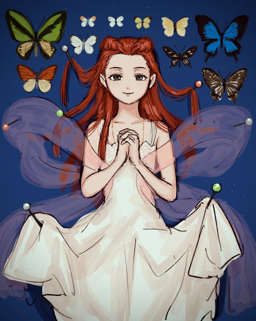 dahlia hawthorne (ace attorney and 1 more) drawn by renshu_usodayo