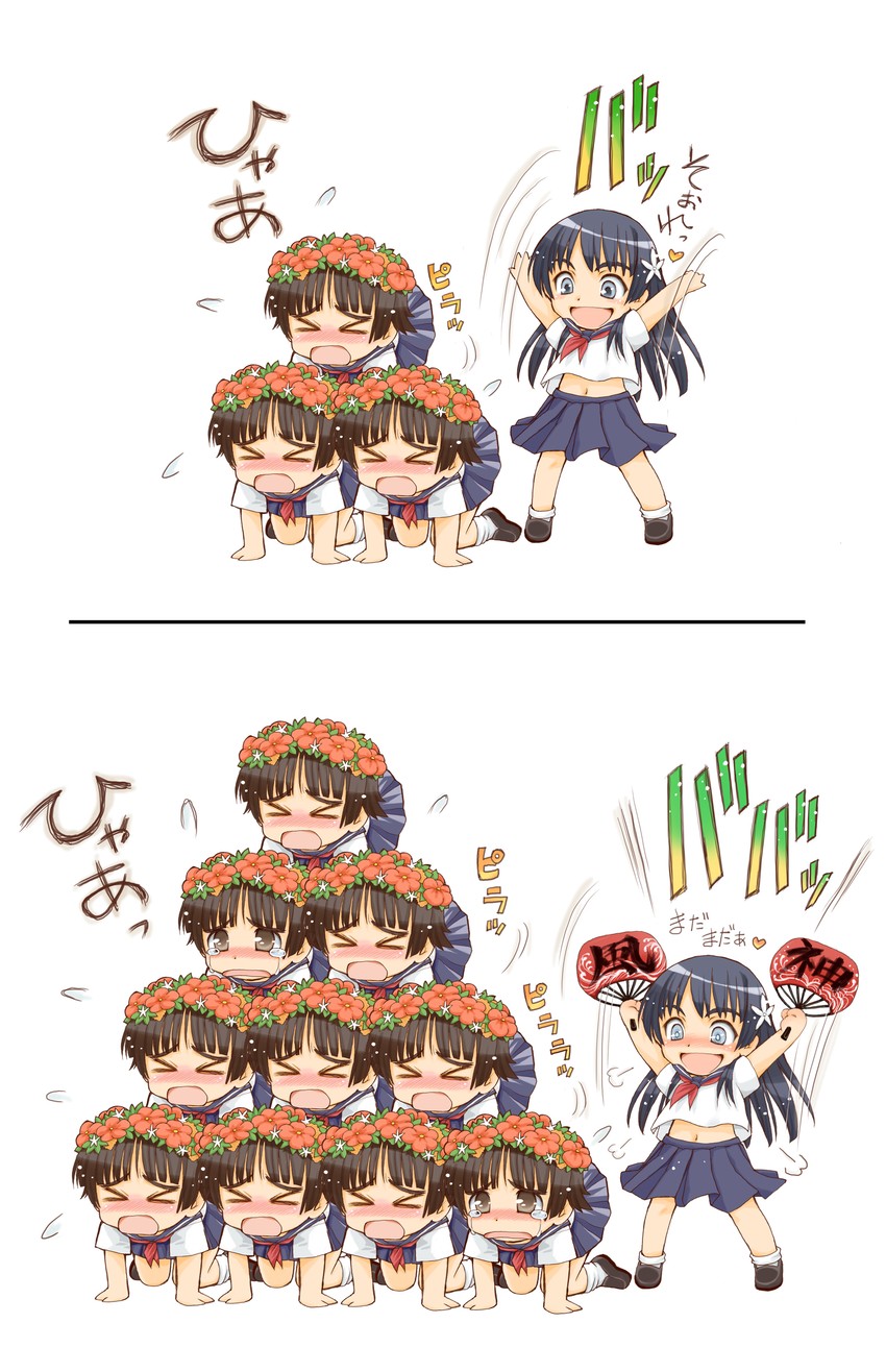 saten ruiko and uiharu kazari (toaru majutsu no index and 1 more) drawn by arima_keitarou