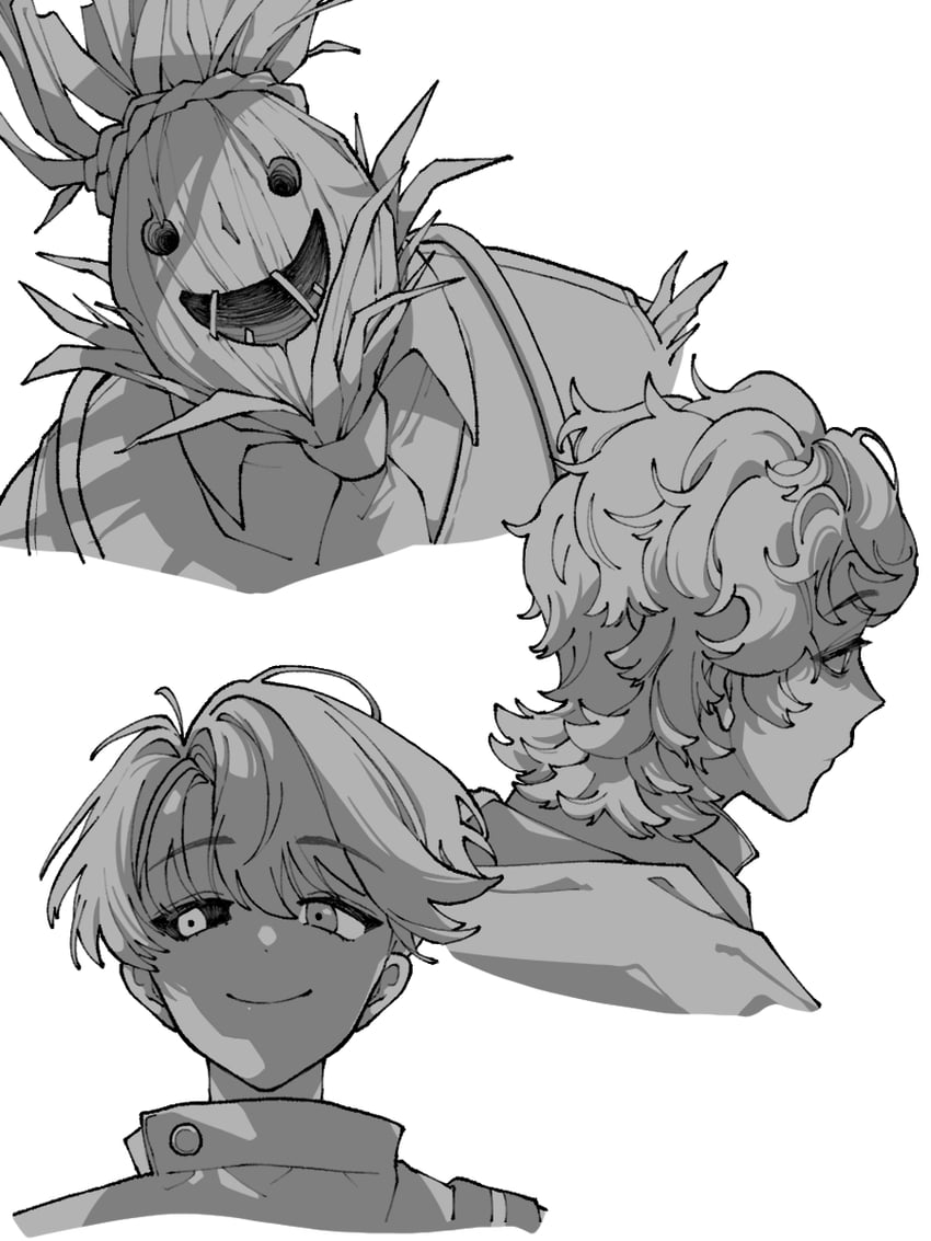 x, click, and rabies (reverse:1999) drawn by kaeru_(uj26cobrsv)