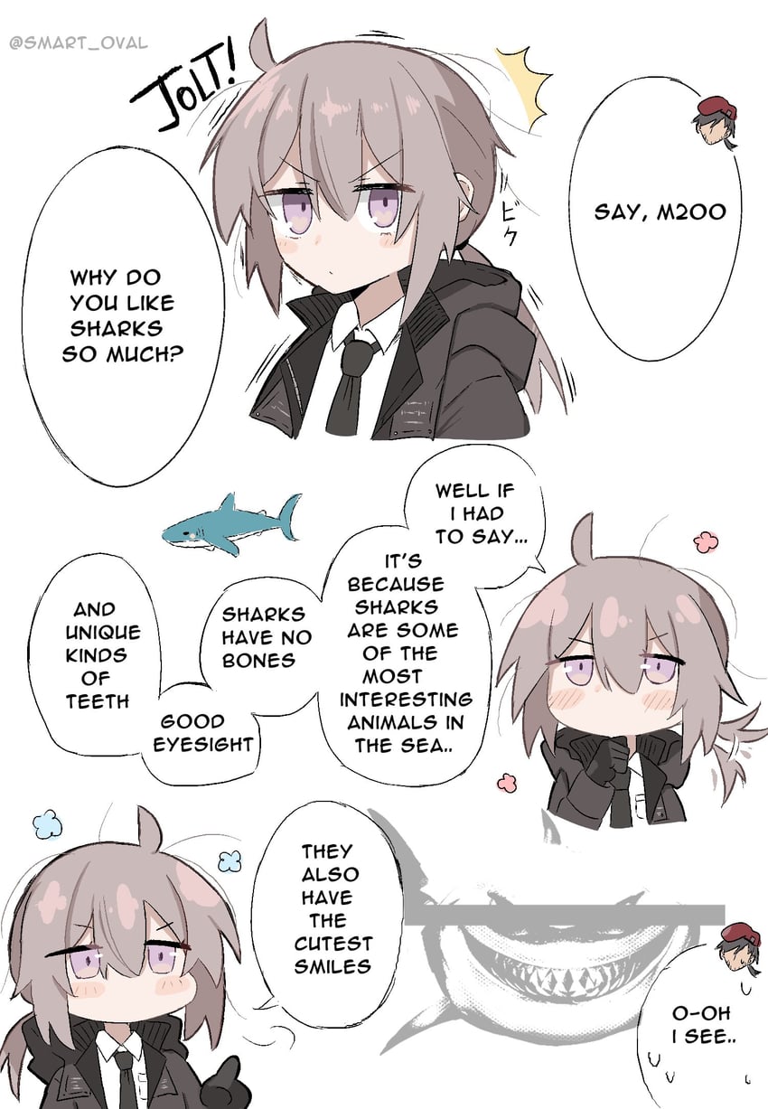 commander, m200, and bruce (girls' frontline and 1 more) drawn by smart_oval