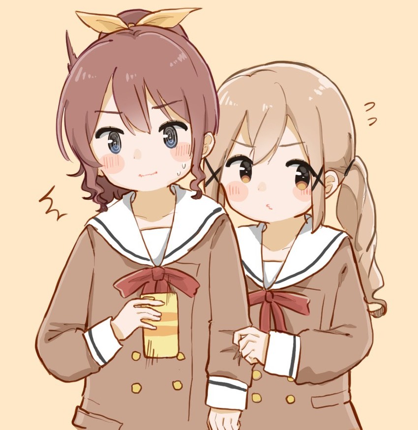 ichigaya arisa and yamabuki saya (bang dream!) drawn by hamu_(hamusand)