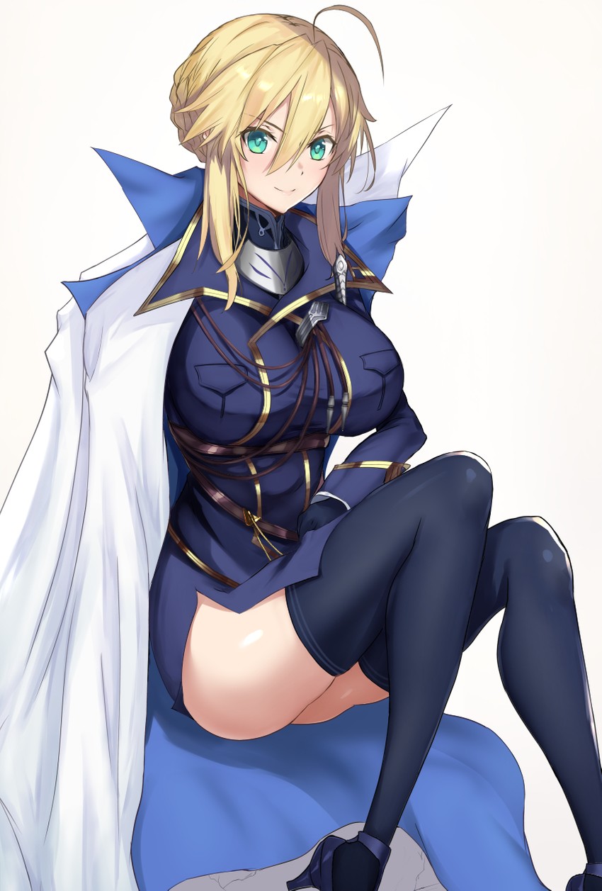 artoria pendragon (fate and 1 more) drawn by akatsuki_ikki
