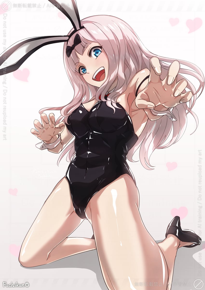 fujiwara chika (kaguya-sama wa kokurasetai ~tensai-tachi no renai zunousen~) drawn by puchikun