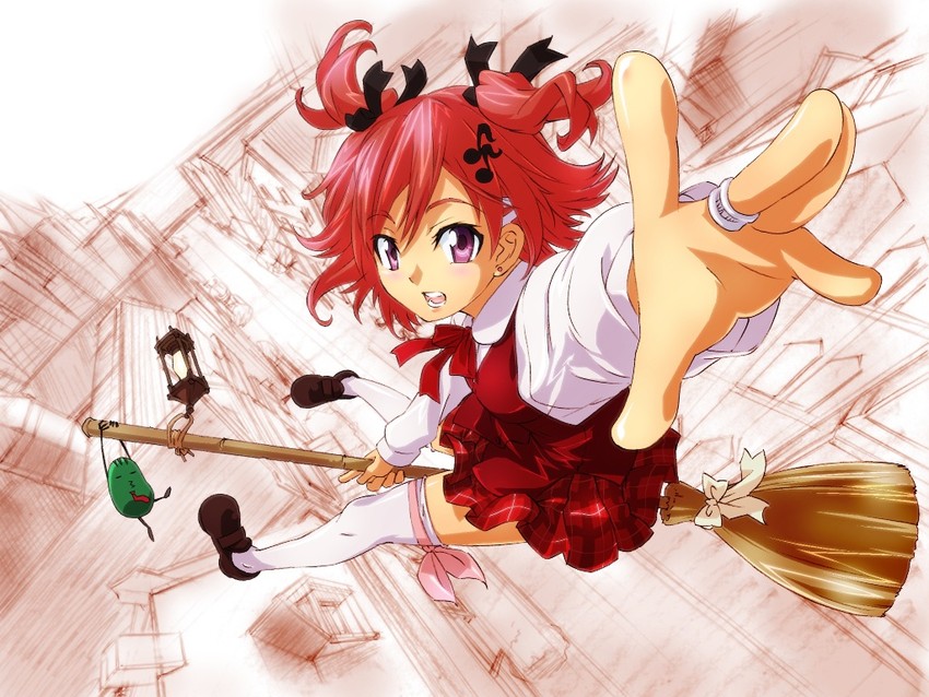 sasaki makie and motsu (mahou sensei negima!) drawn by haruka_shiya