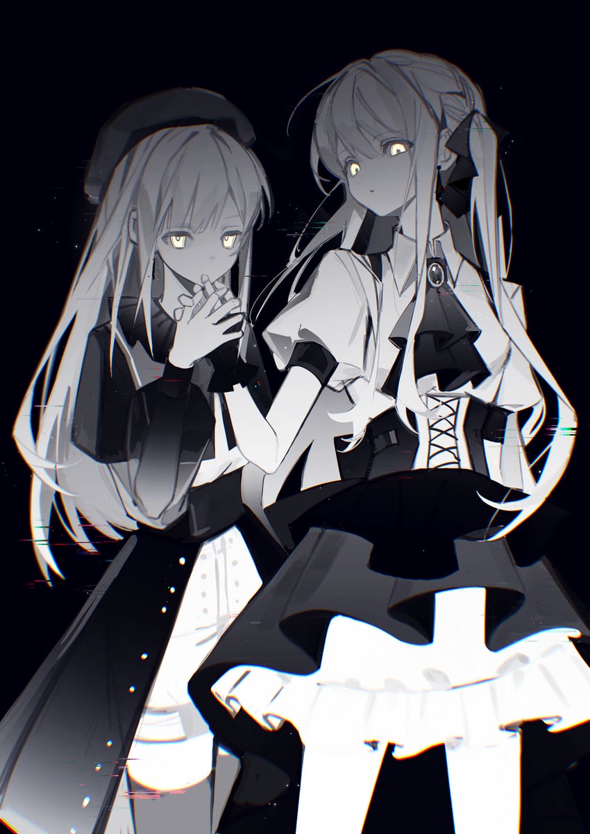 togawa sakiko, wakaba mutsumi, mortis, and oblivionis (bang dream! and 1 more) drawn by xiao_qu_song_bing