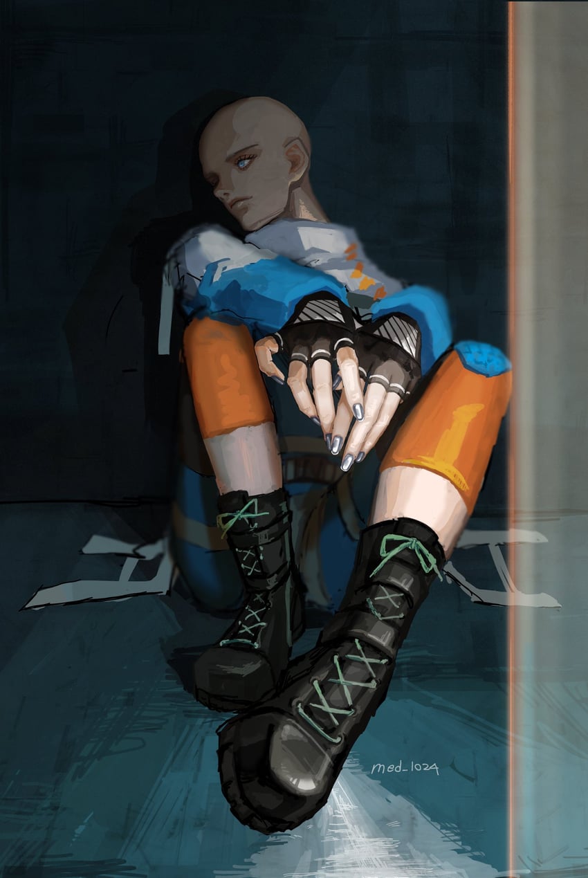 wraith and flashpoint wraith (apex legends) drawn by med_(med_1024)