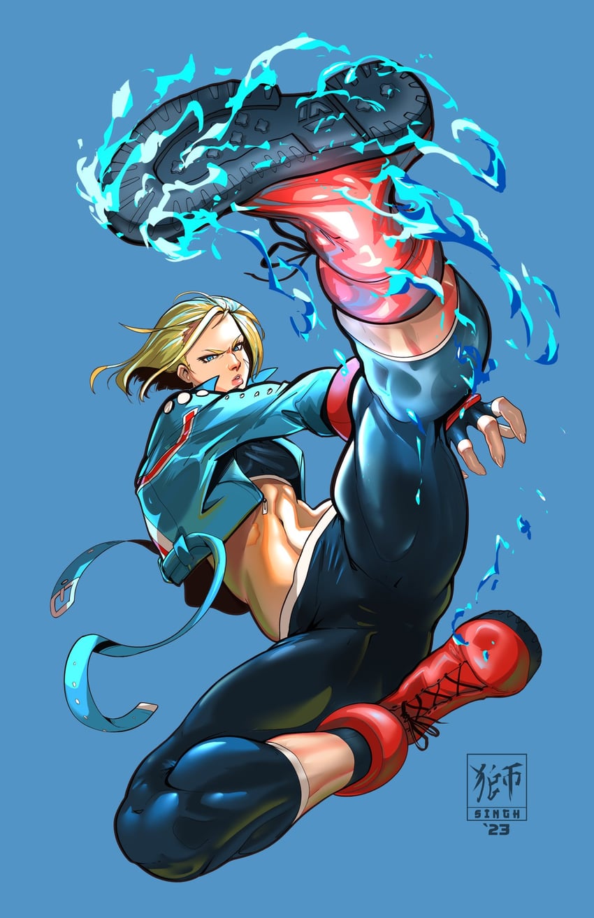 cammy white (street fighter and 1 more) drawn by a.b.singh
