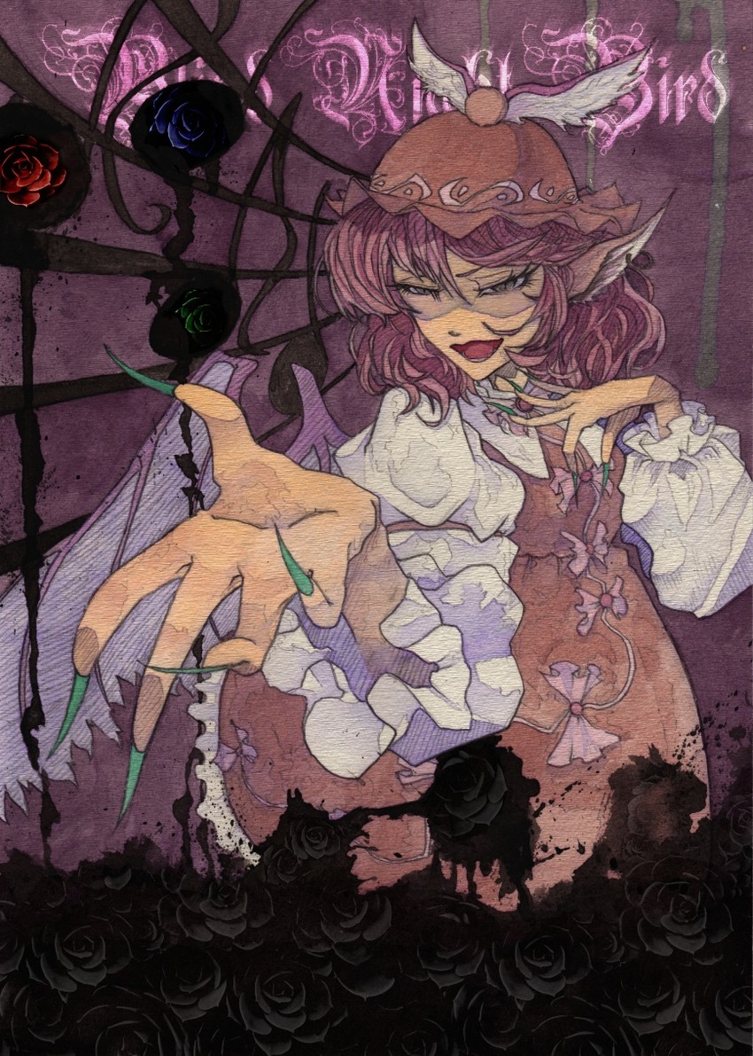 mystia lorelei (touhou) drawn by romps