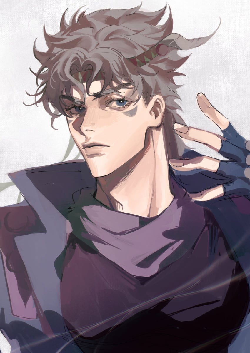 caesar anthonio zeppeli (jojo no kimyou na bouken and 1 more) drawn by puppetjackmj