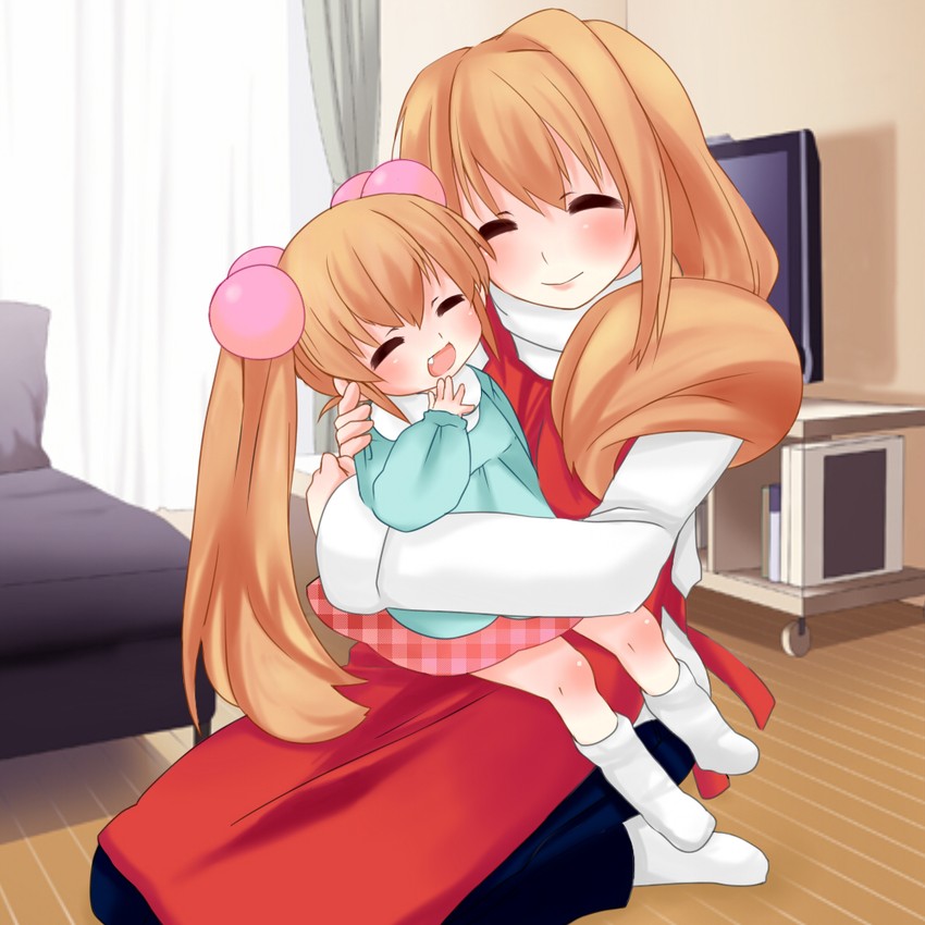 kokonoe rin and kokonoe aki (kodomo no jikan) drawn by mahiro_(xx)
