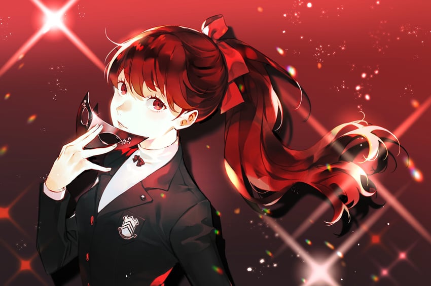 yoshizawa kasumi (persona and 2 more) drawn by lor_(roasyerizyonirapi)