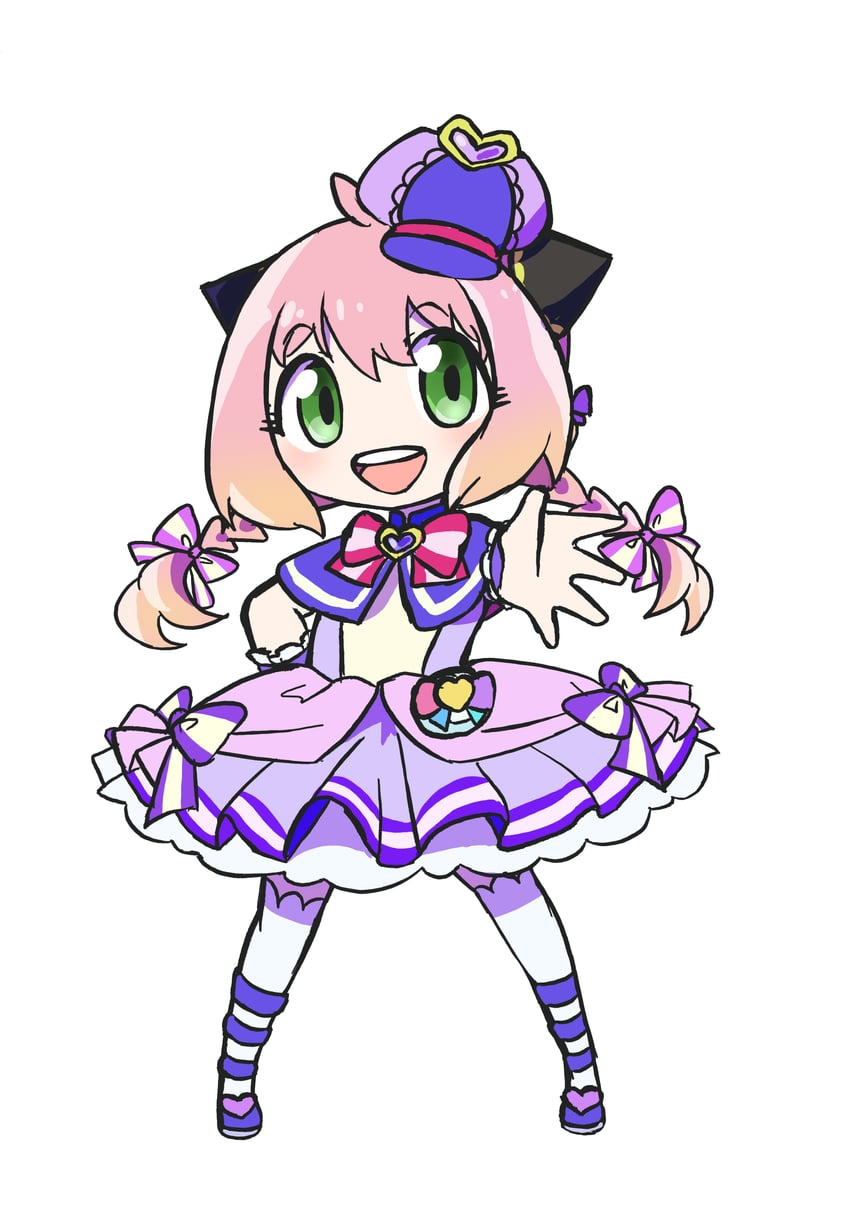 anya, cure friendy, and tanezaki atsumi (precure and 2 more) drawn by tkcarbohydrate