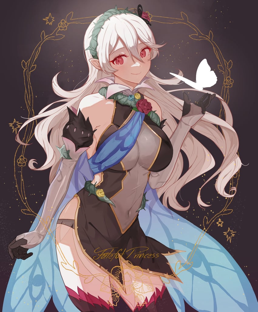 female corrin (fire emblem and 2 more) drawn by fffera