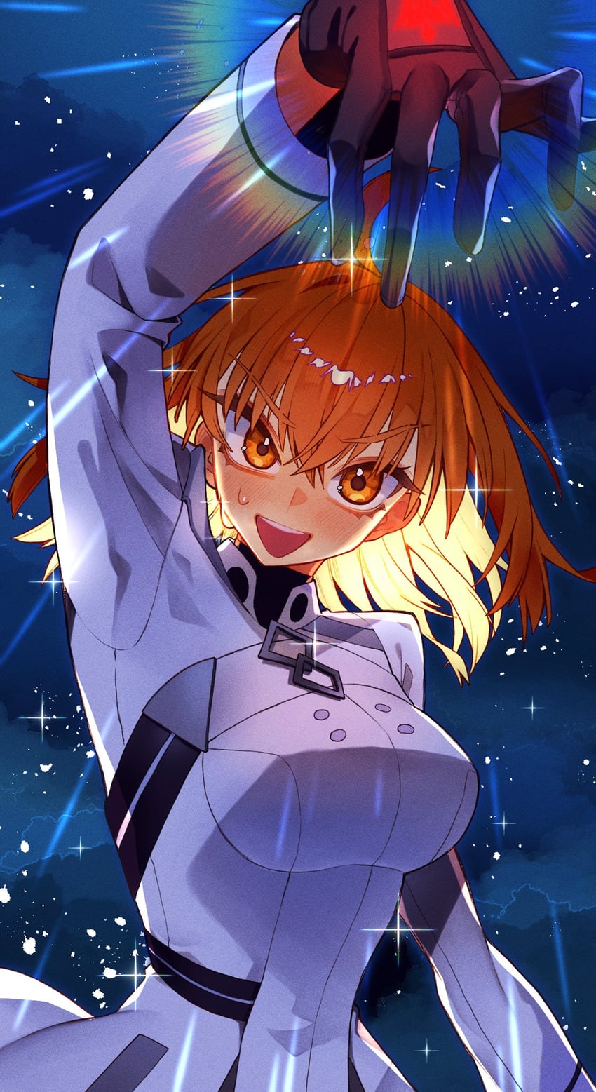 fujimaru ritsuka (fate and 1 more) drawn by kujiraoka