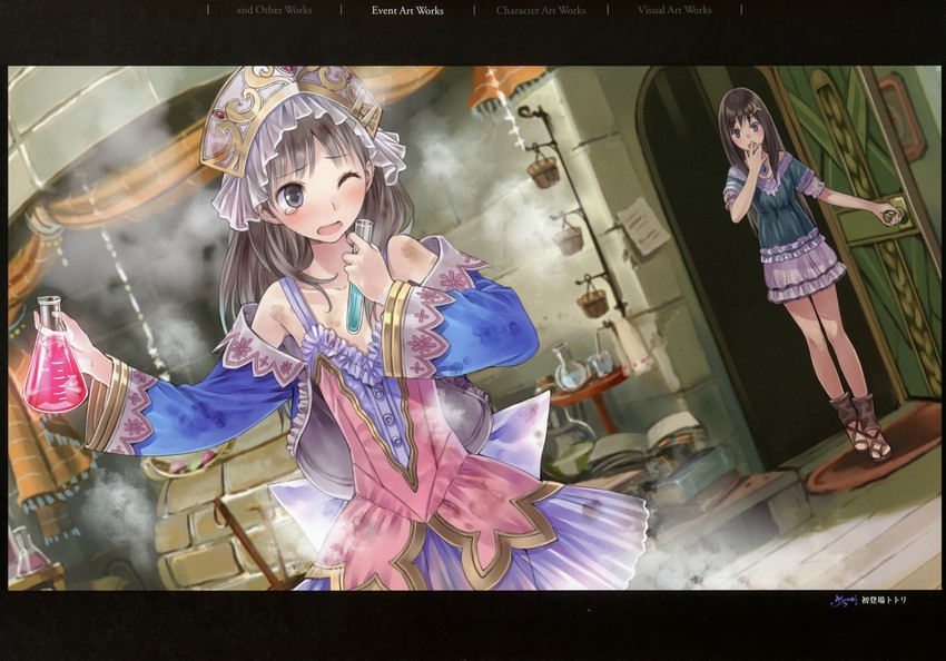 totooria helmold and cecilia helmold (atelier and 1 more) drawn by kishida_mel