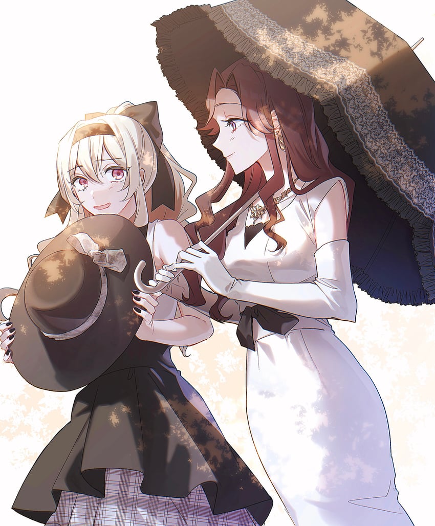 saijou claudine and tendou maya (shoujo kageki revue starlight) drawn by fu_iwashibou
