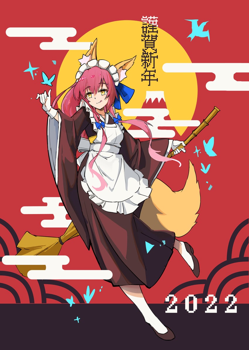 tamamo, tamamo no mae, and kohaku (fate and 3 more) drawn by hohaku